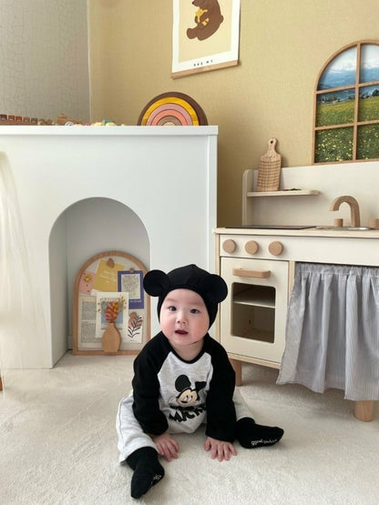 [PRE-ORDER] Happy Body Suit + Bonnet Set