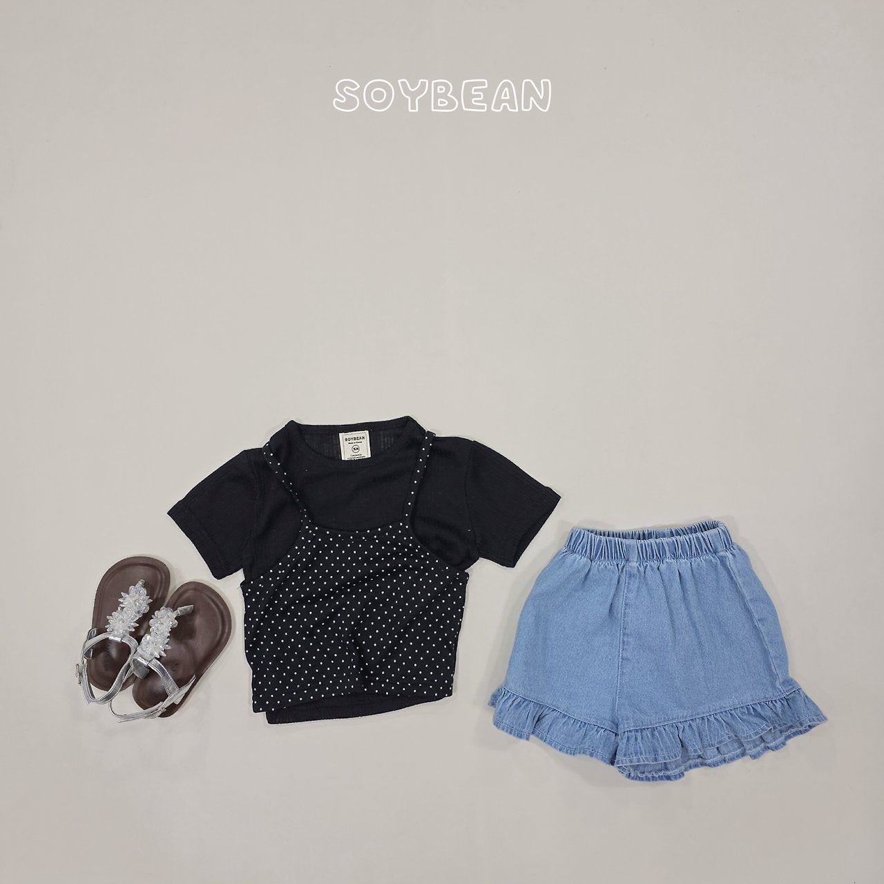 [PRE-ORDER] Denim Frill Shorts