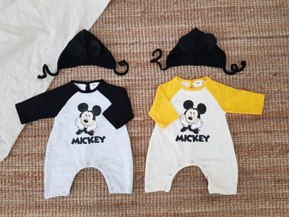 [PRE-ORDER] Happy Body Suit + Bonnet Set