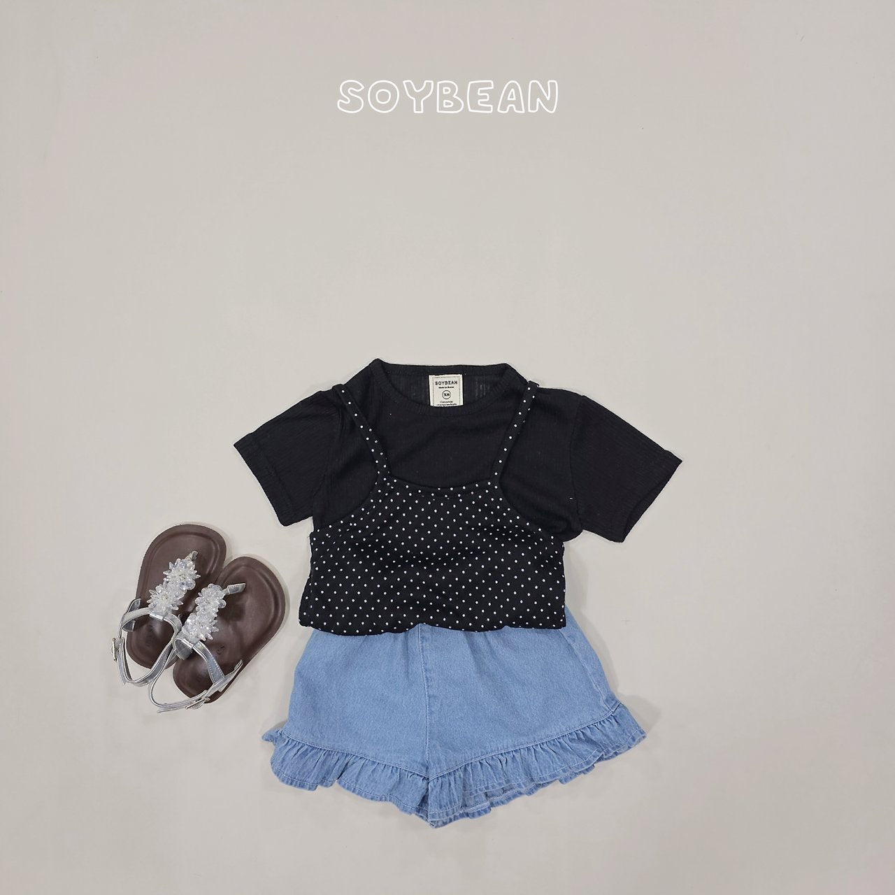 [PRE-ORDER] Denim Frill Shorts