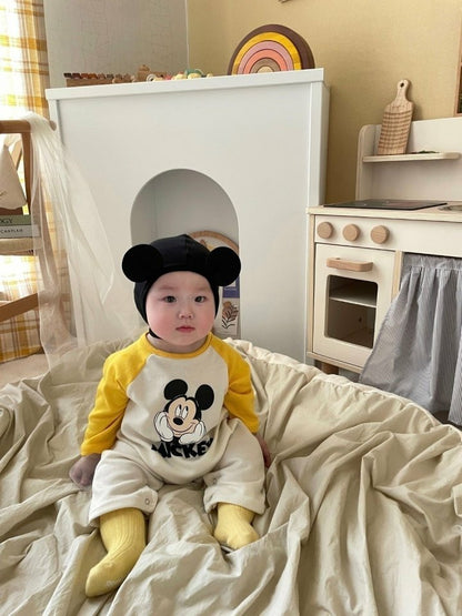 [PRE-ORDER] Happy Body Suit + Bonnet Set