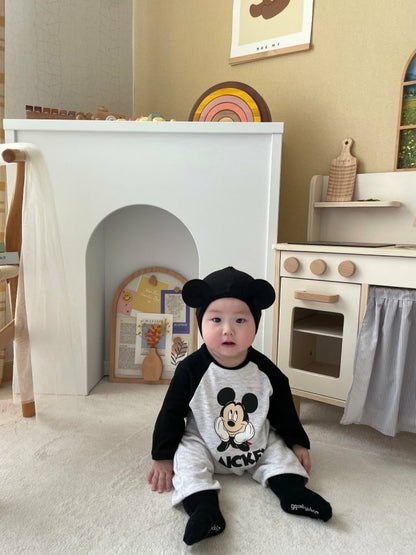 [PRE-ORDER] Happy Body Suit + Bonnet Set