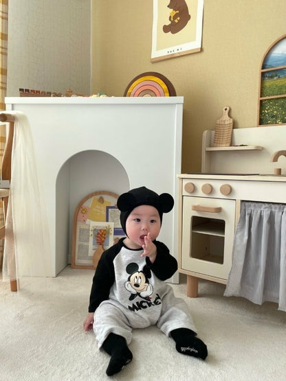 [PRE-ORDER] Happy Body Suit + Bonnet Set