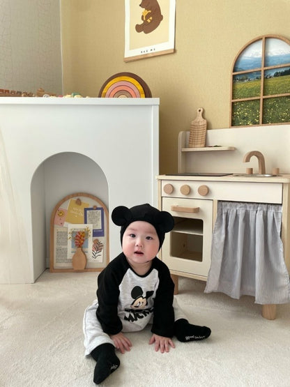 [PRE-ORDER] Happy Body Suit + Bonnet Set