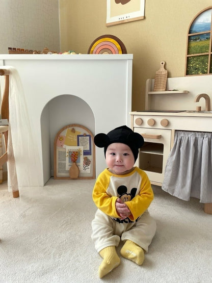 [PRE-ORDER] Happy Body Suit + Bonnet Set