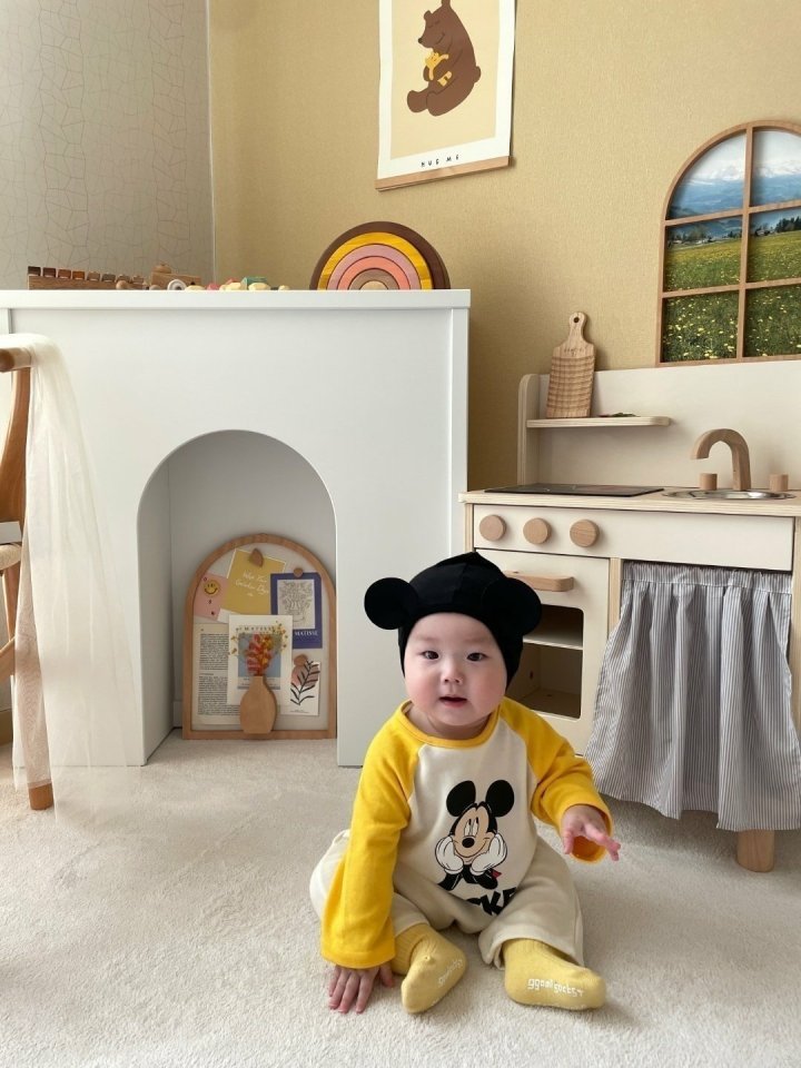 [PRE-ORDER] Happy Body Suit + Bonnet Set