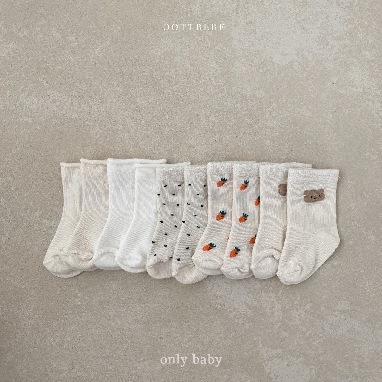 [PRE-ORDER] Newborn Socks Set