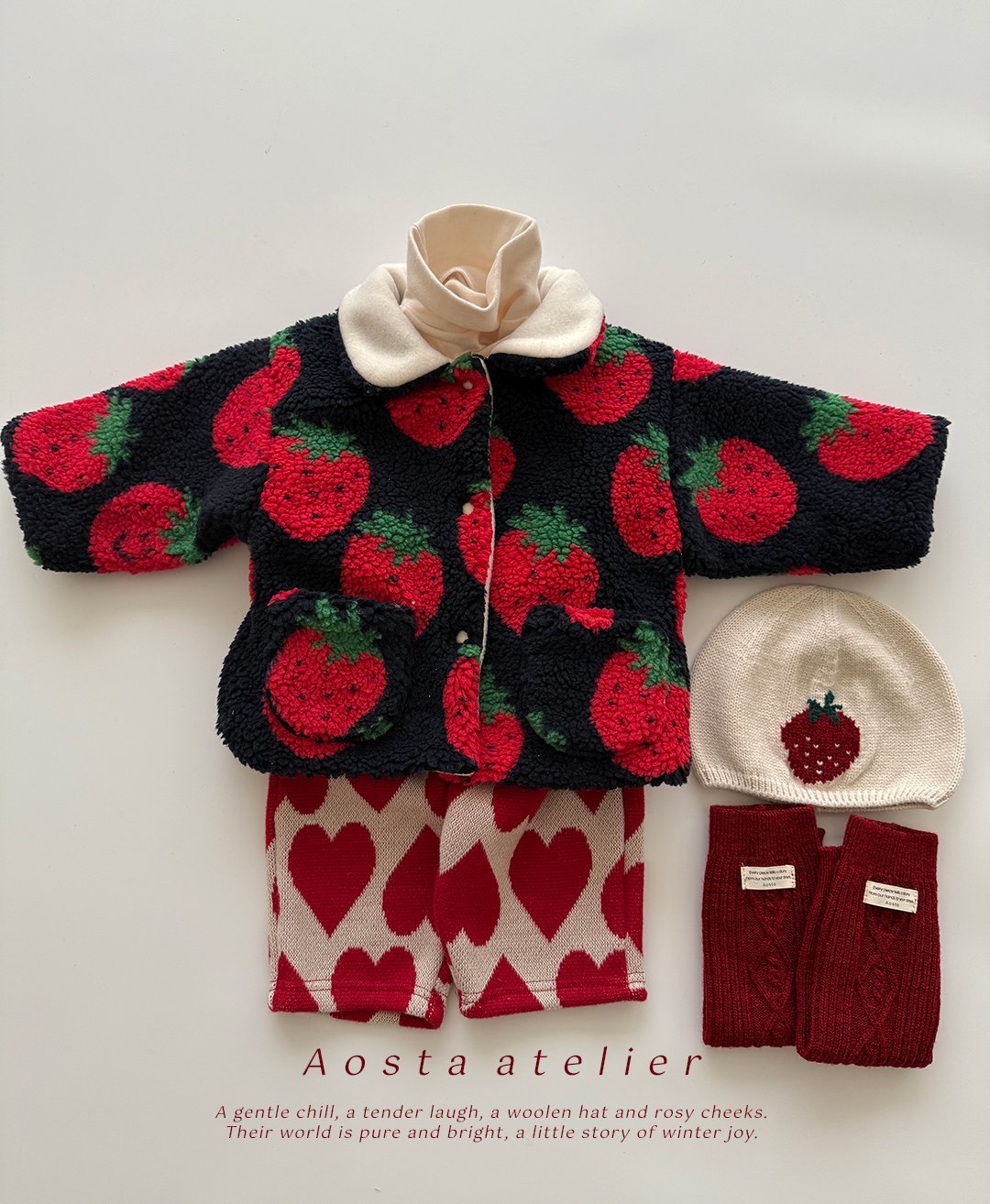 [PRE-ORDER] Strawberry Reversible Jacket
