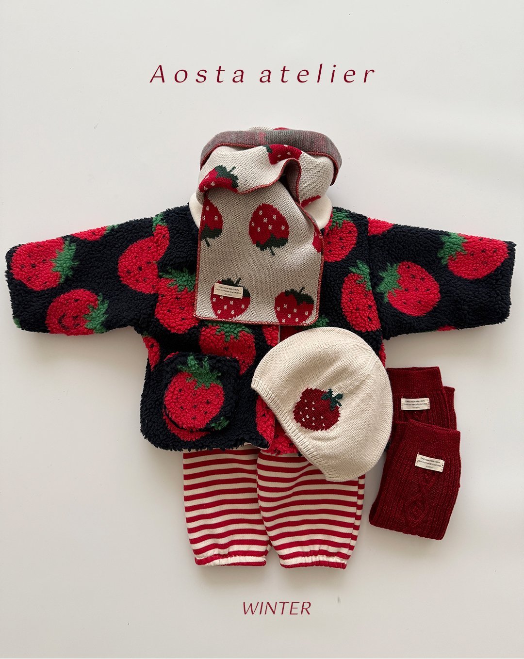 [PRE-ORDER] Strawberry Reversible Jacket