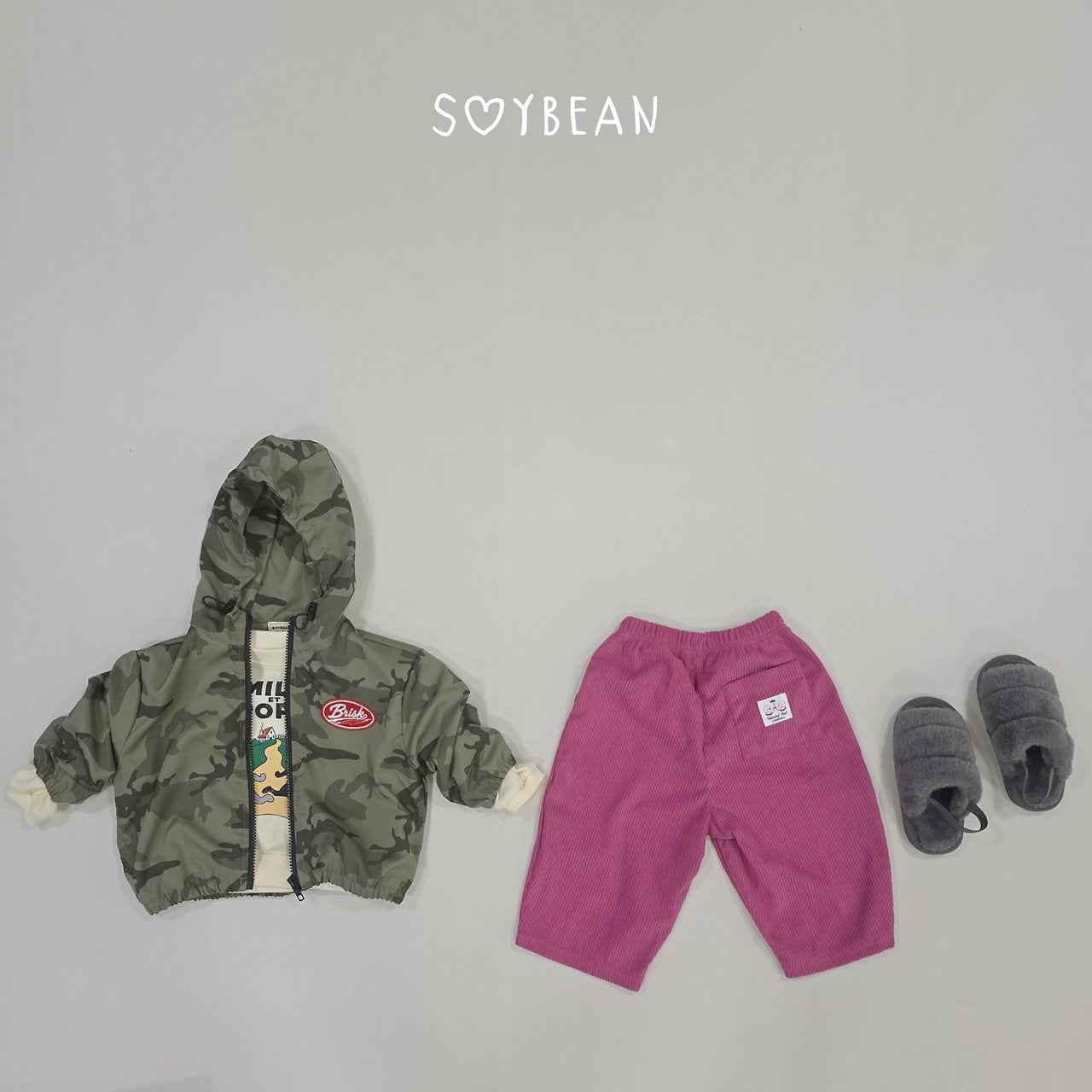 [PRE-ORDER] Camo Hoodie Windbreaker