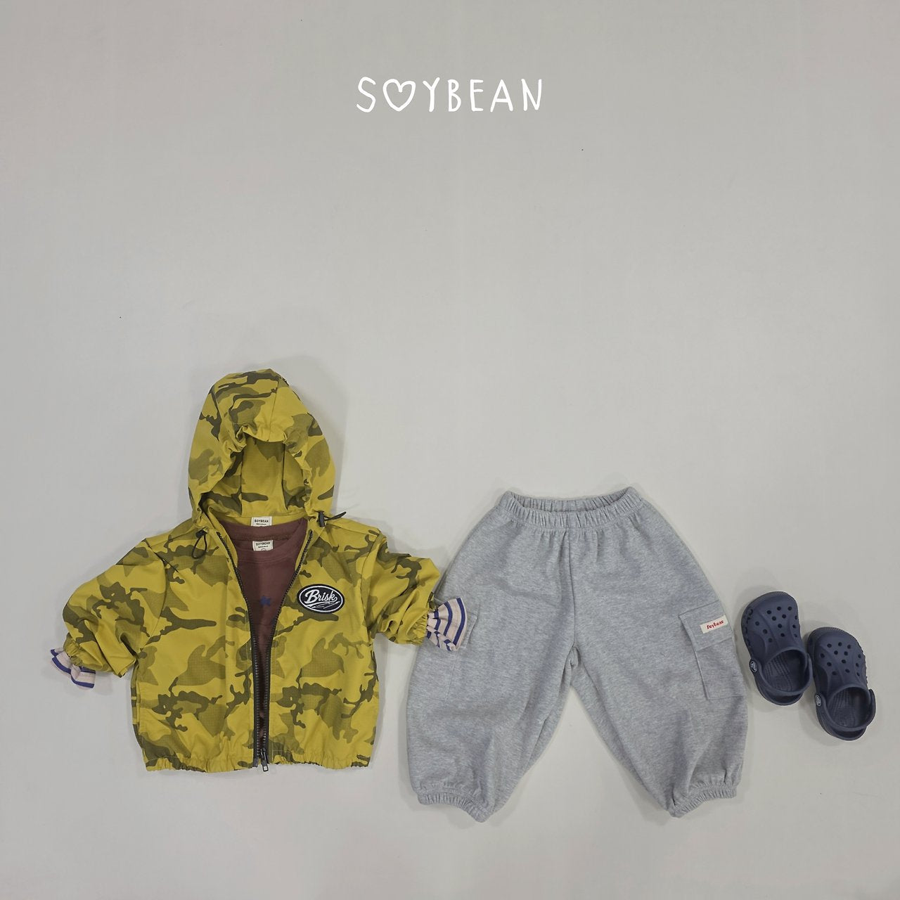 [PRE-ORDER] Camo Hoodie Windbreaker