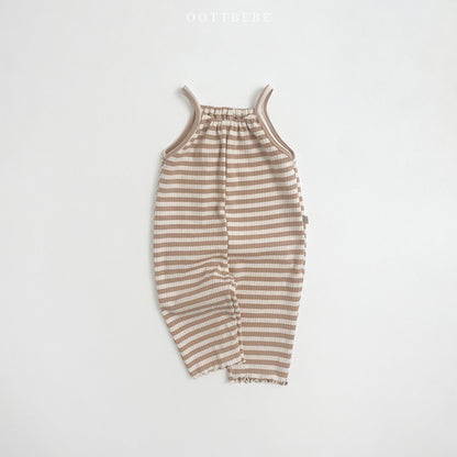Chewy Overalls [Red/S(2-3yr)]