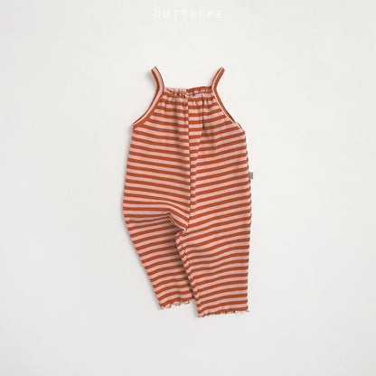Chewy Overalls [Red/S(2-3yr)]