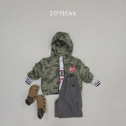 [PRE-ORDER] Camo Hoodie Windbreaker
