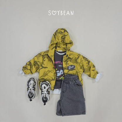 [PRE-ORDER] Camo Hoodie Windbreaker