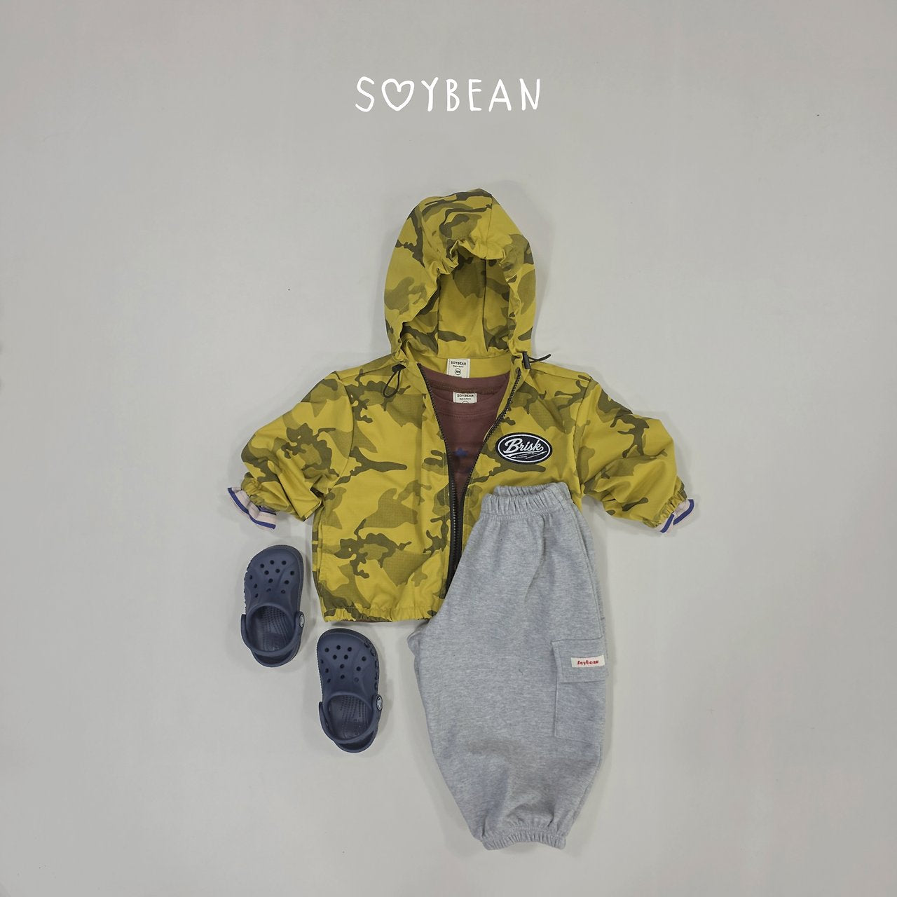 [PRE-ORDER] Camo Hoodie Windbreaker