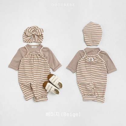 Chewy Overalls [Red/S(2-3yr)]