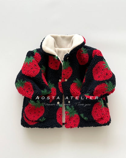 [PRE-ORDER] Strawberry Reversible Jacket