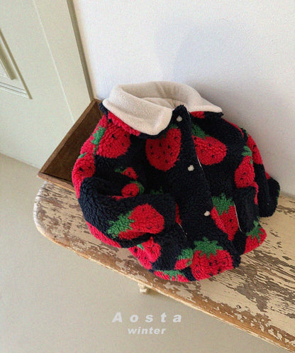 [PRE-ORDER] Strawberry Reversible Jacket