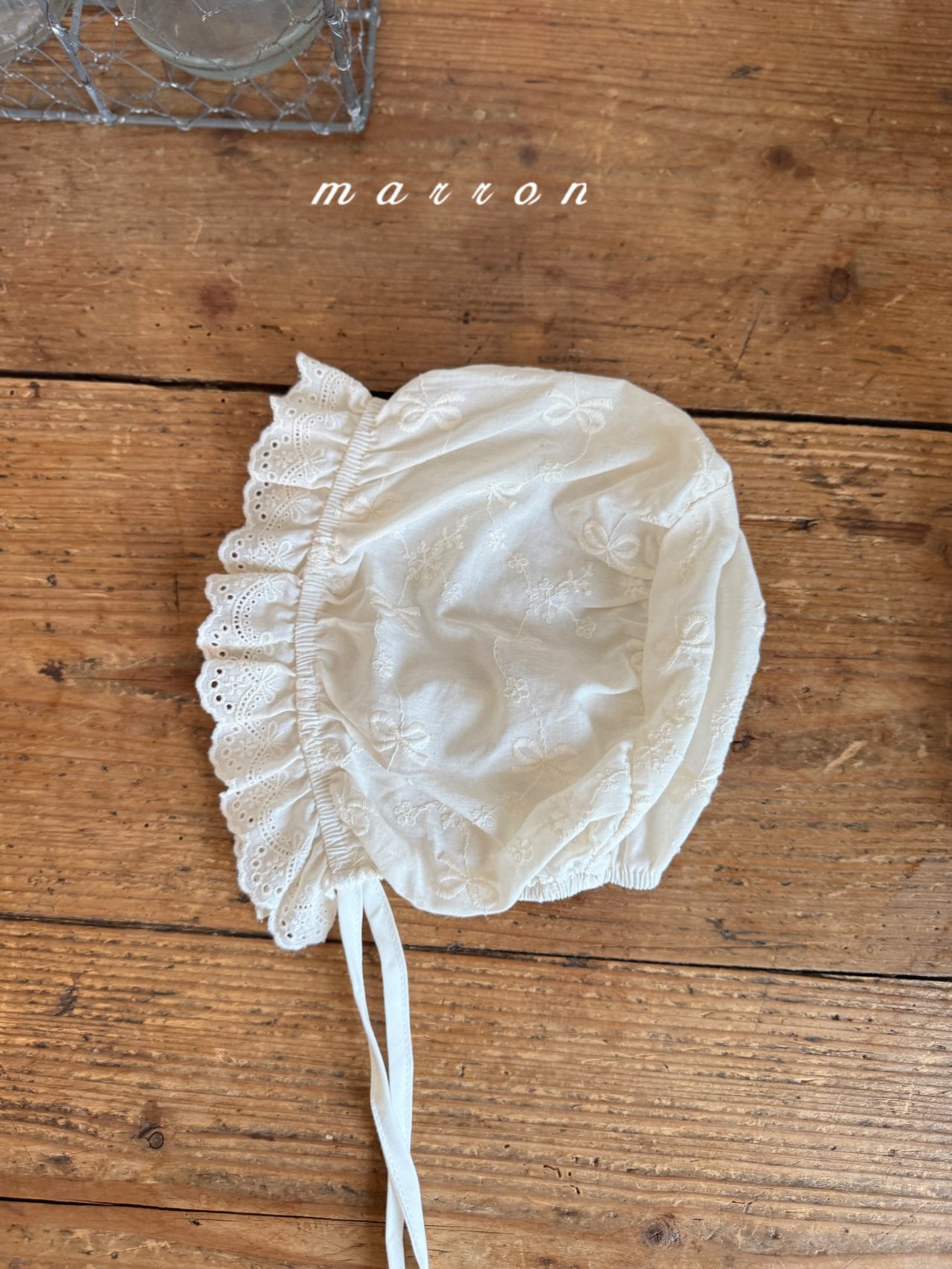 [PRE-ORDER] Ribbon Bonnet