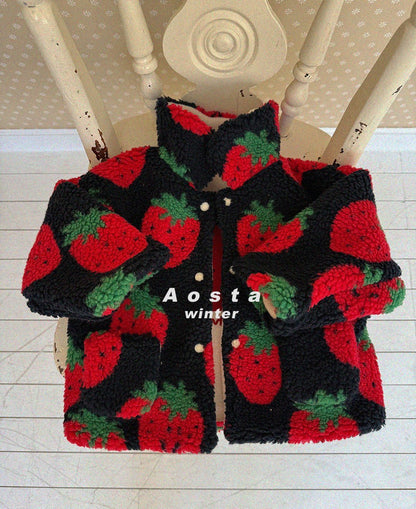 [PRE-ORDER] Strawberry Reversible Jacket