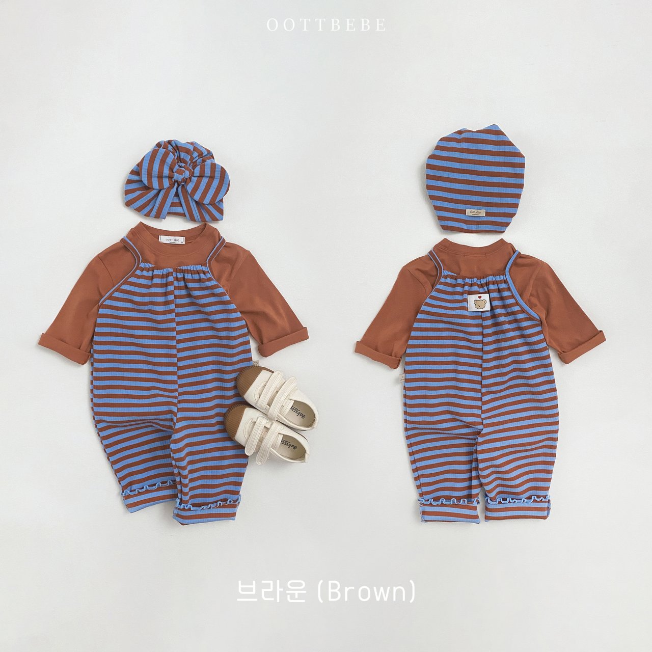 Chewy Overalls [Red/S(2-3yr)]