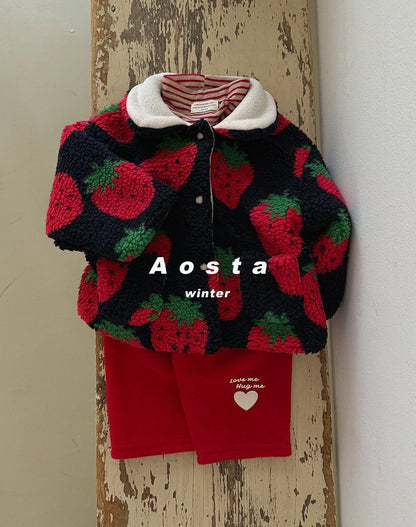 [PRE-ORDER] Strawberry Reversible Jacket