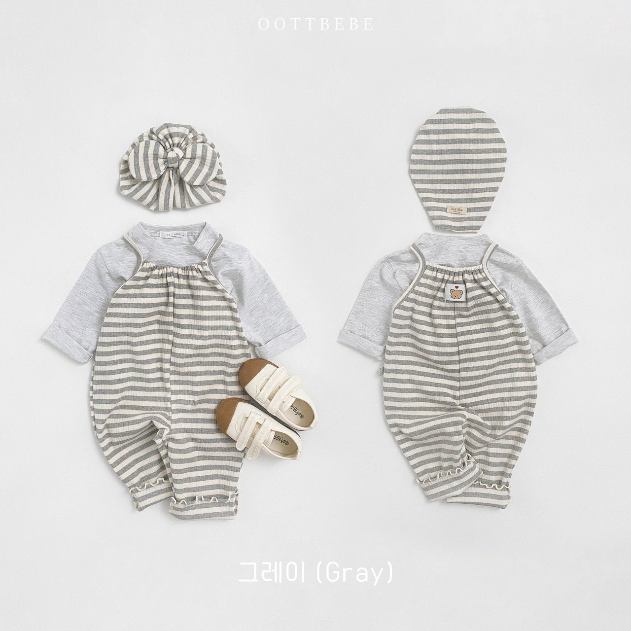 Chewy Overalls [Red/S(2-3yr)]