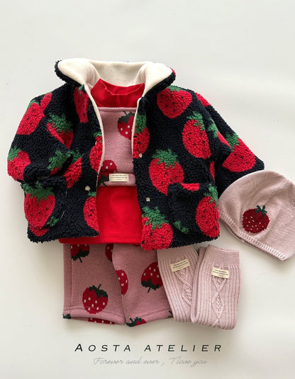 [PRE-ORDER] Strawberry Reversible Jacket