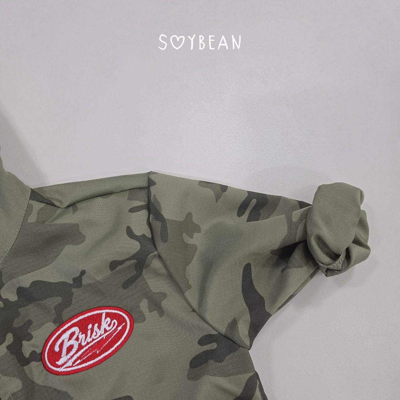 [PRE-ORDER] Camo Hoodie Windbreaker