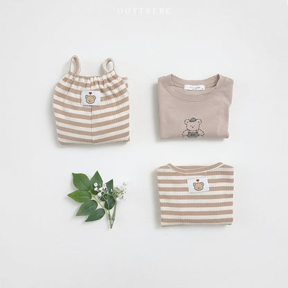 Chewy Overalls [Red/S(2-3yr)]