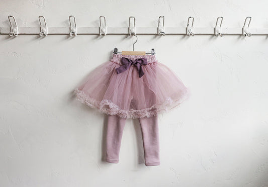 Rudia Skirt Leggings [Pink/130/XL(5-6yr)]