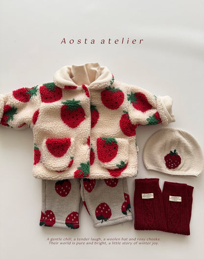 [PRE-ORDER] Strawberry Reversible Jacket