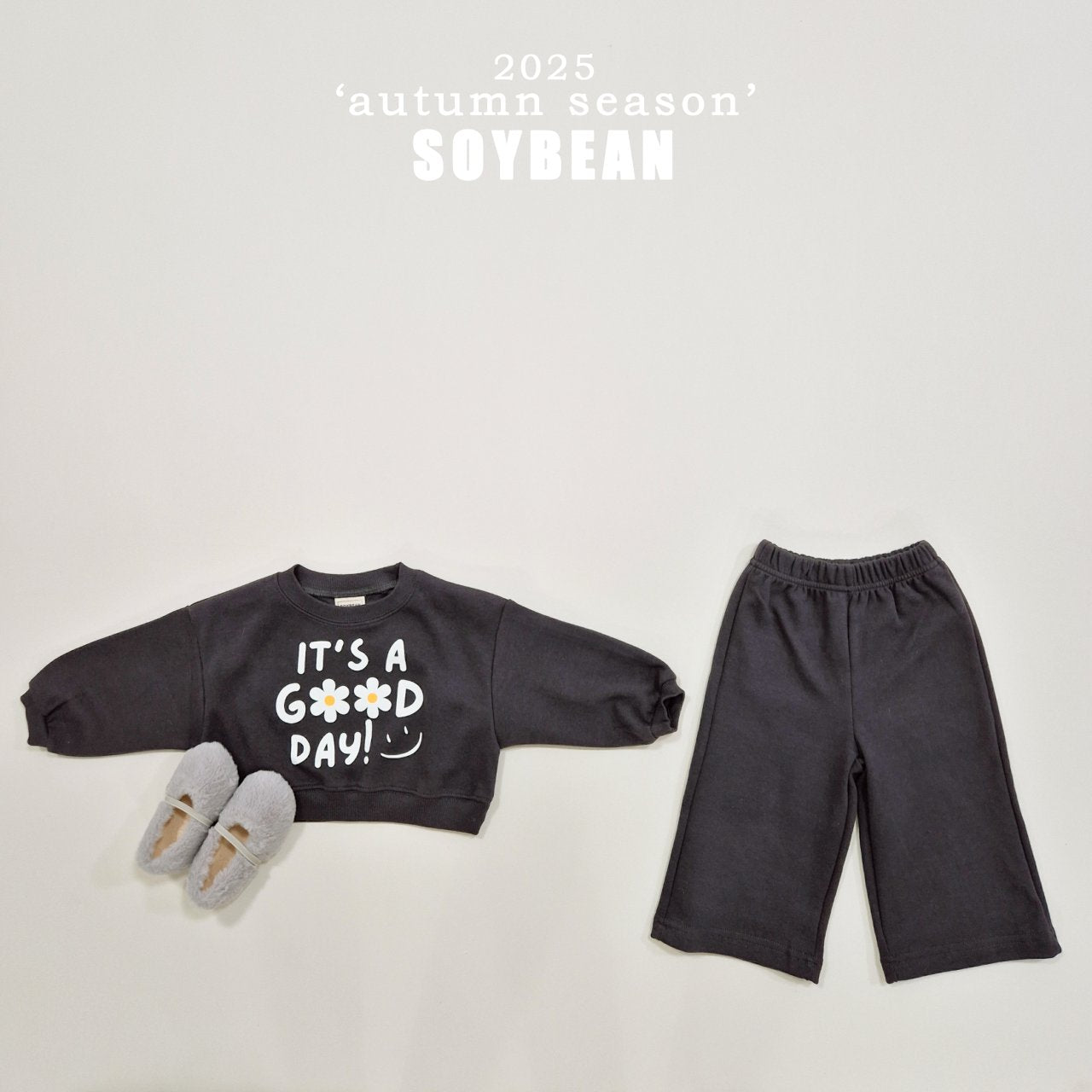 [PRE-ORDER] Good Day Crop Top Bottom Set