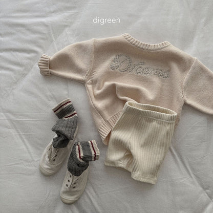 Sugar Biker Leggings [Cream/2XL(6-7yr)]