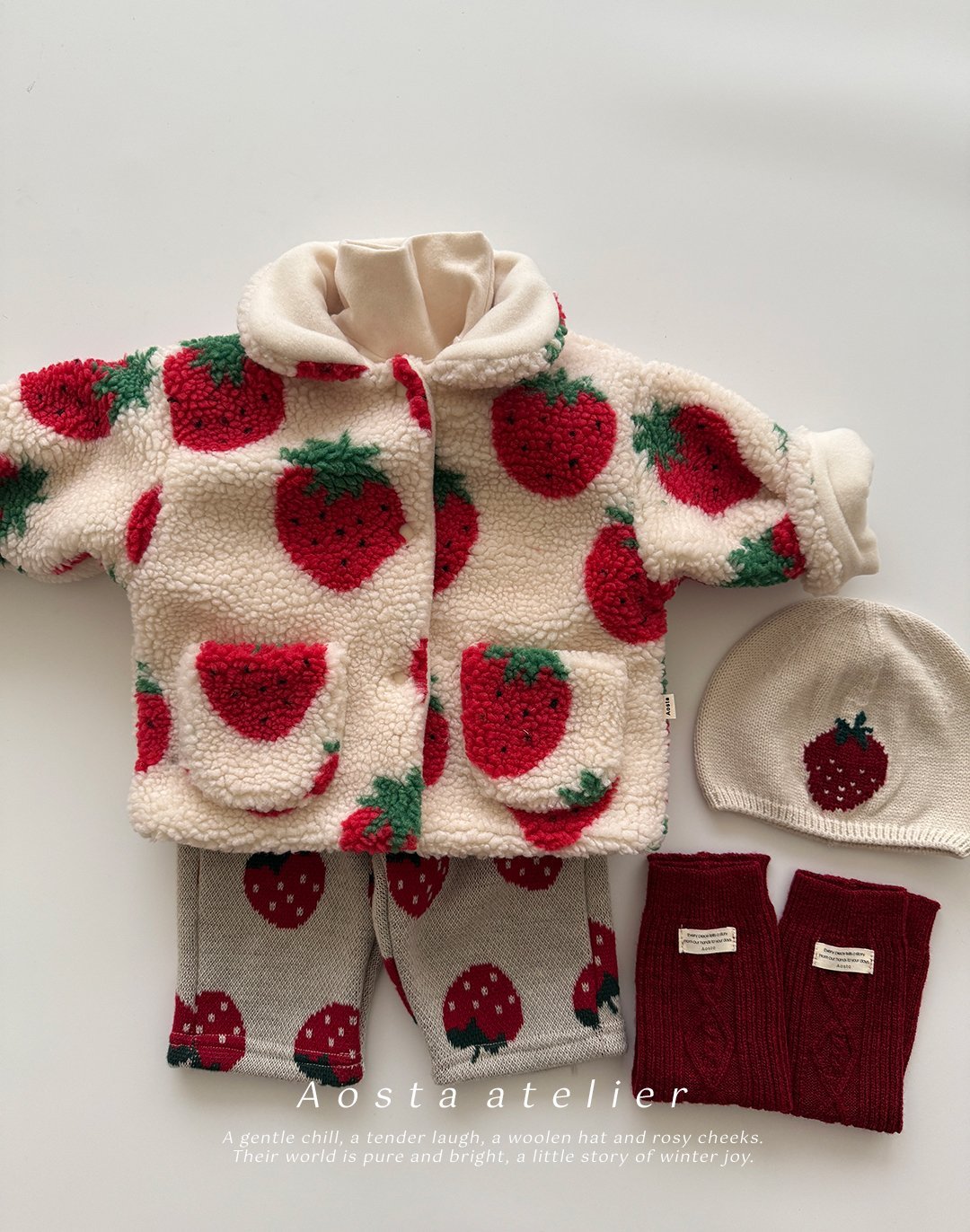[PRE-ORDER] Strawberry Reversible Jacket