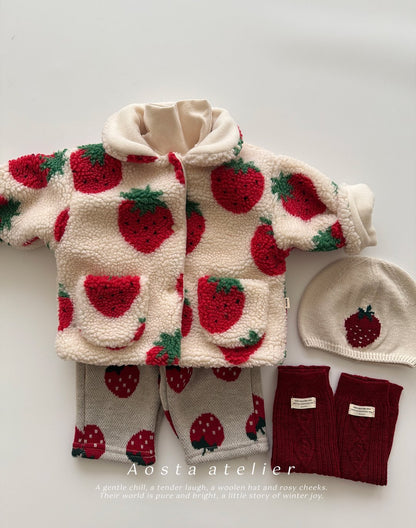 [PRE-ORDER] Strawberry Reversible Jacket
