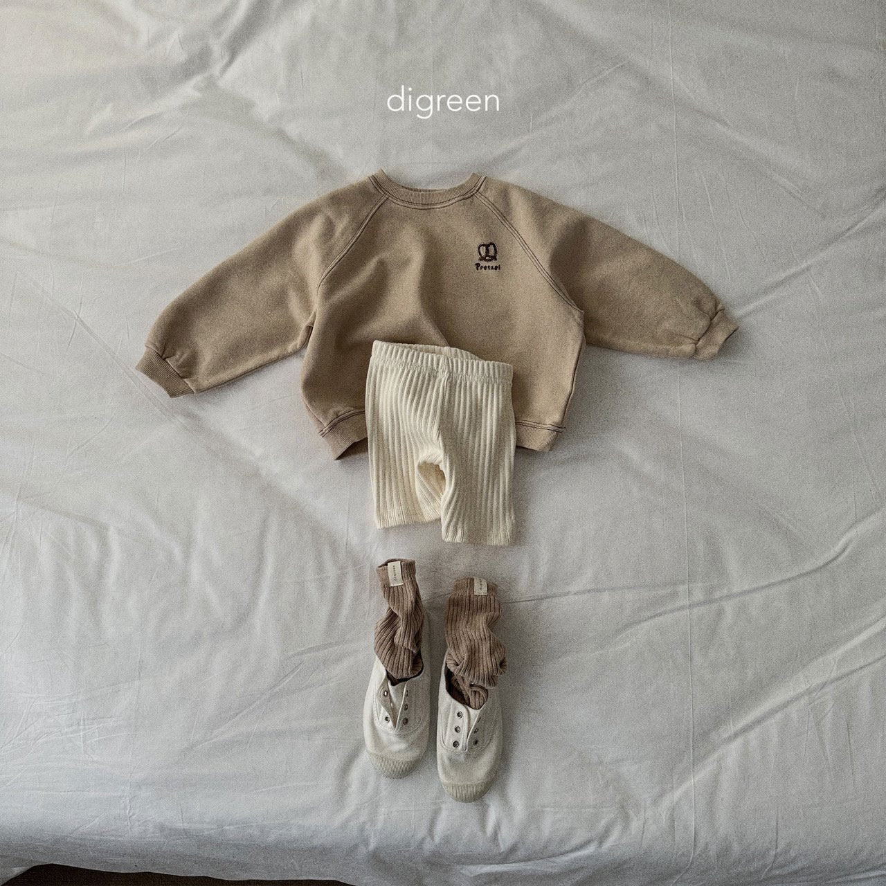 Sugar Biker Leggings [Cream/2XL(6-7yr)]