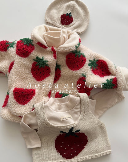 [PRE-ORDER] Strawberry Reversible Jacket