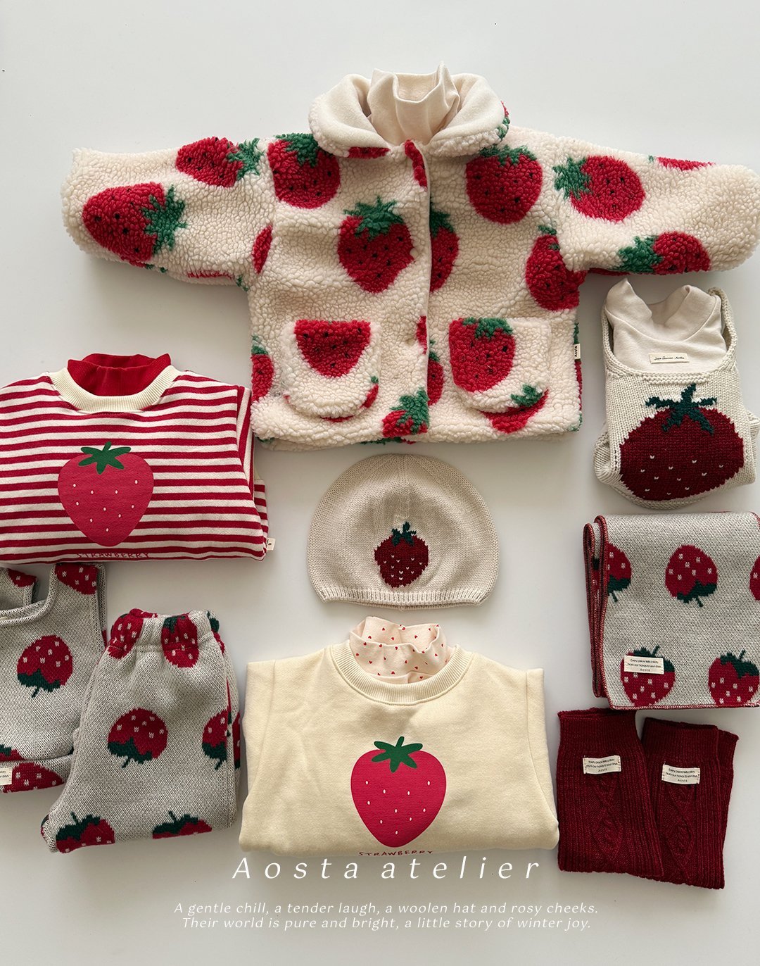 [PRE-ORDER] Strawberry Reversible Jacket