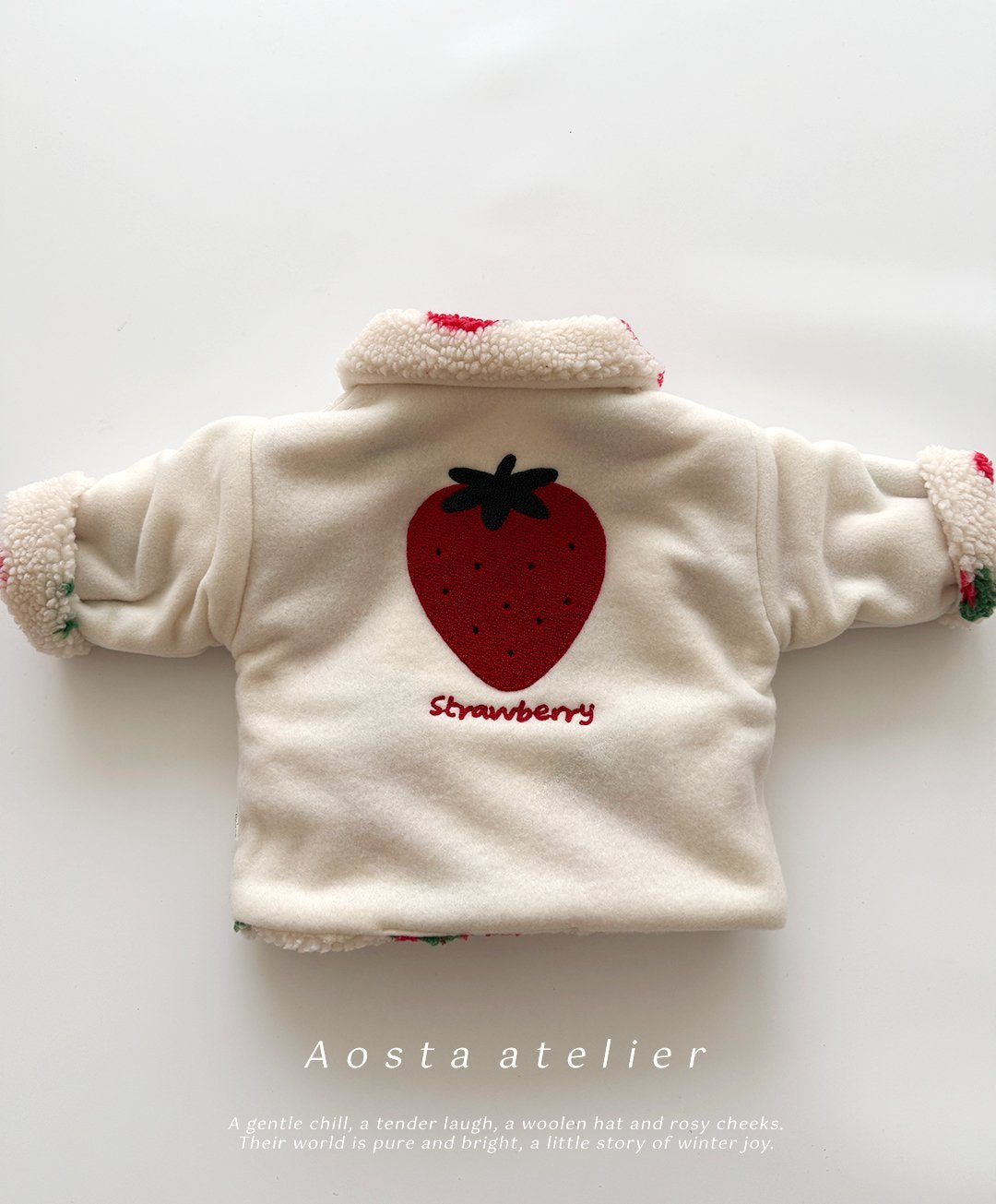 [PRE-ORDER] Strawberry Reversible Jacket