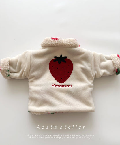 [PRE-ORDER] Strawberry Reversible Jacket