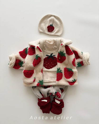 [PRE-ORDER] Strawberry Reversible Jacket