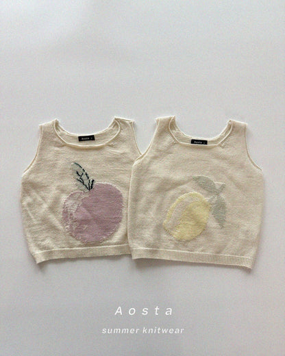 [PRE-ORDER] Knit Fruit Vest