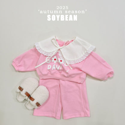 [PRE-ORDER] Good Day Crop Top Bottom Set