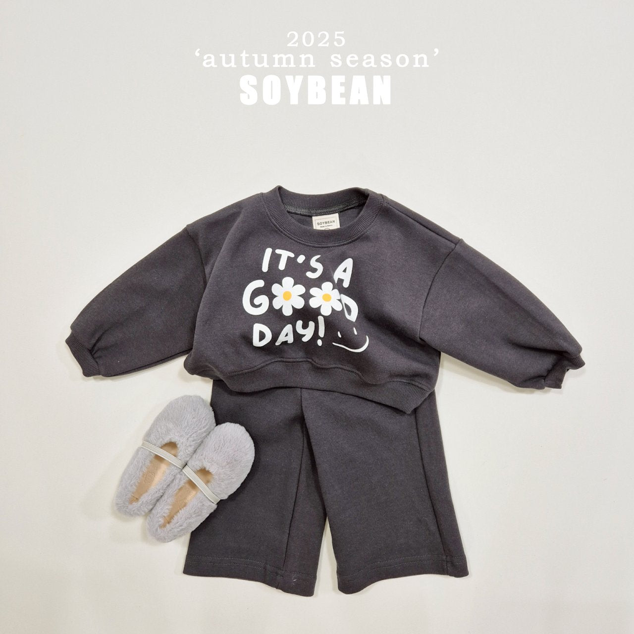[PRE-ORDER] Good Day Crop Top Bottom Set