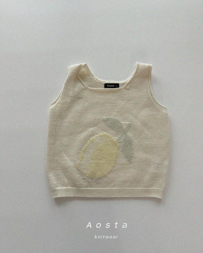 [PRE-ORDER] Knit Fruit Vest