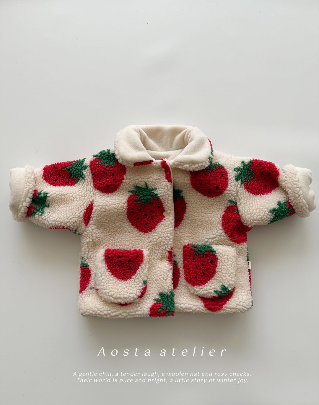 [PRE-ORDER] Strawberry Reversible Jacket