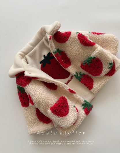 [PRE-ORDER] Strawberry Reversible Jacket