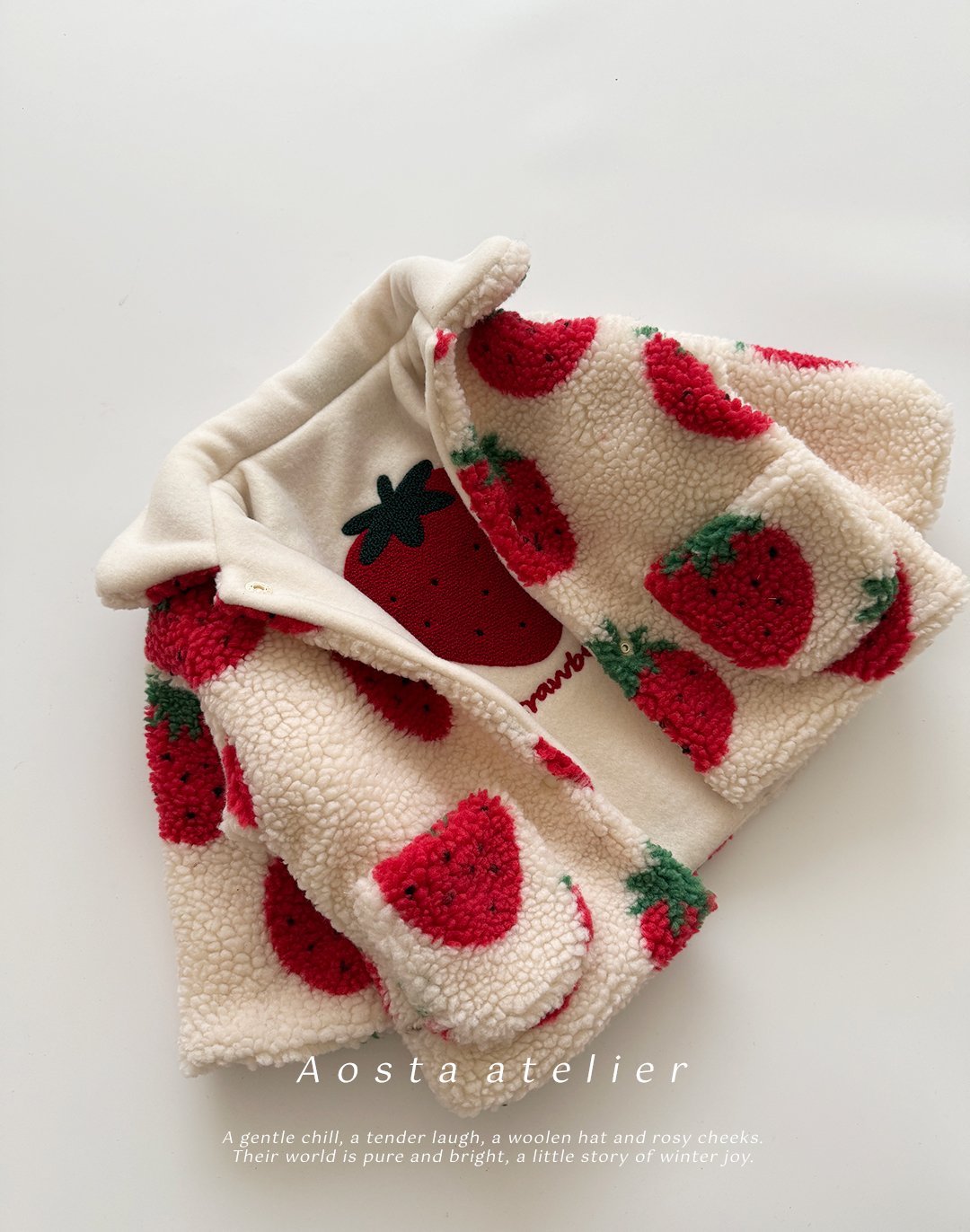 [PRE-ORDER] Strawberry Reversible Jacket